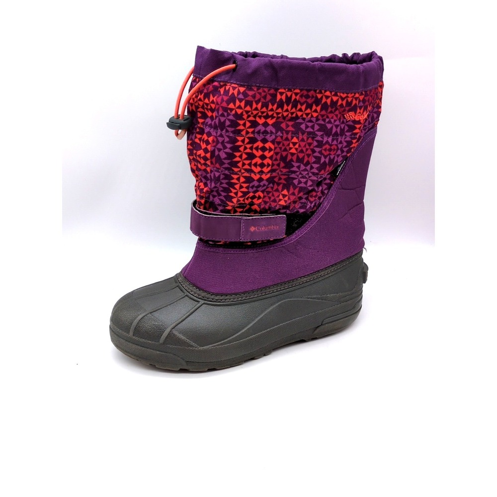 Columbia Shoes Womens Purple 7 Waterproof Winter Boots‎ Insulated Lining Warm